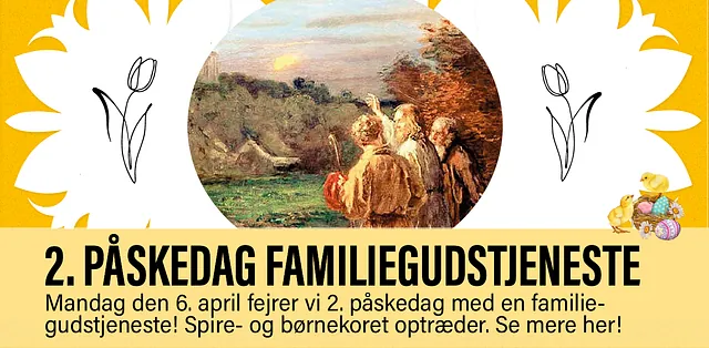 2. påskedag familiegudstjeneste