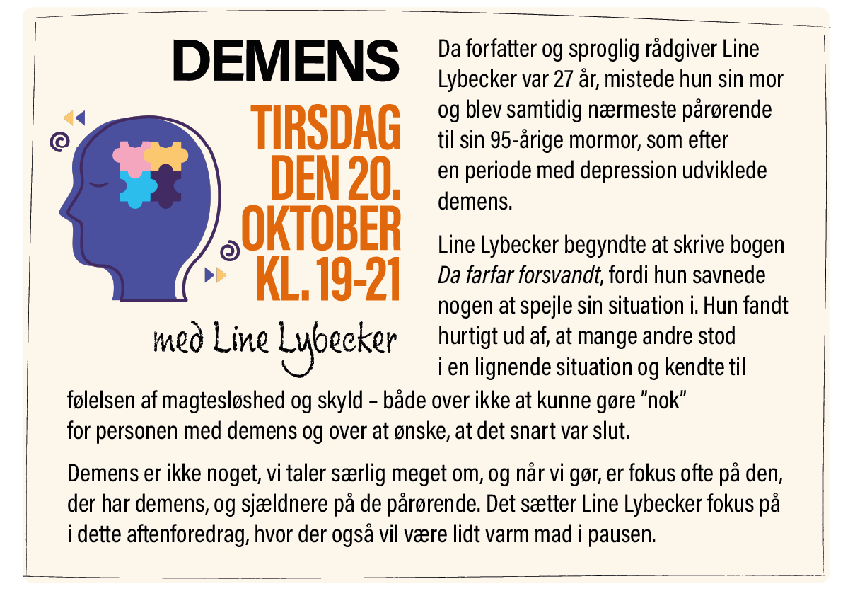 Efterårets foredrag i Husum Kirke 2026